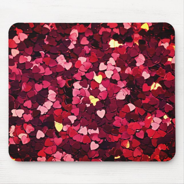 Herzdesign Mousepad (Vorne)