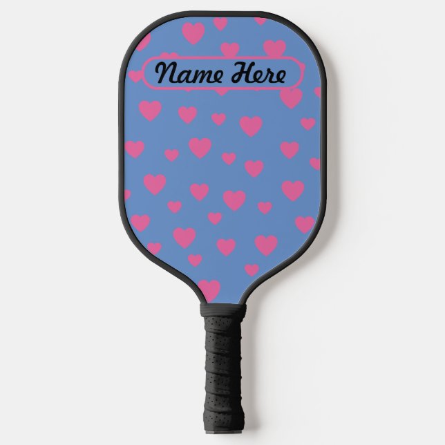 Herzdesign Pickleball Paddle (Vorderseite)