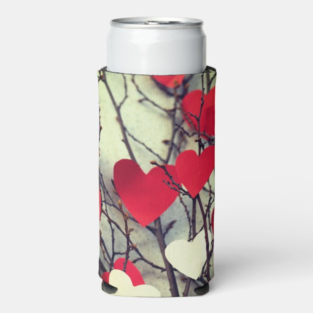 Herzdesign Selters Dosenkühler (Seltzer Vorderseite)