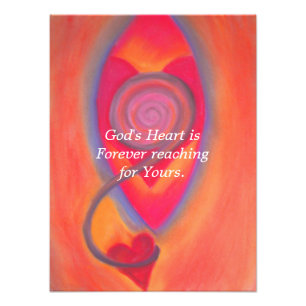 Herzdruck des Gottes Fotodruck