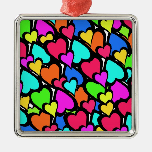 Herzen 2011 ornament aus metall (Vorne)