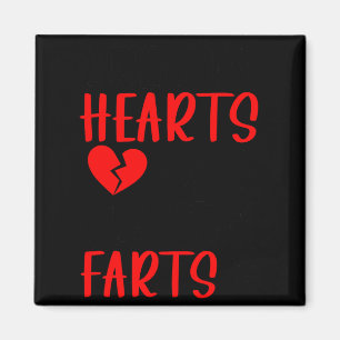 Herzen brechen und Fürze knallen Valentinstag Magnet