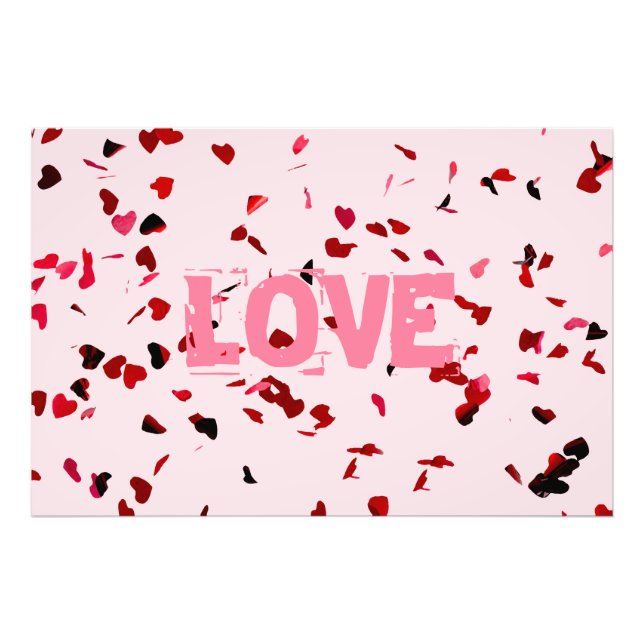 Herzen der Liebe Fotodruck (Vorne)