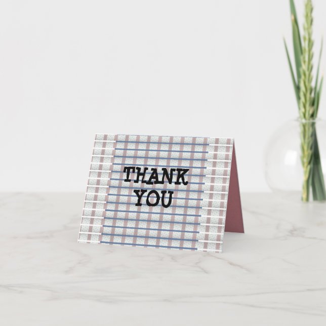 Herzen der Liebe vielen Dank Dankeskarte (Vorderseite)