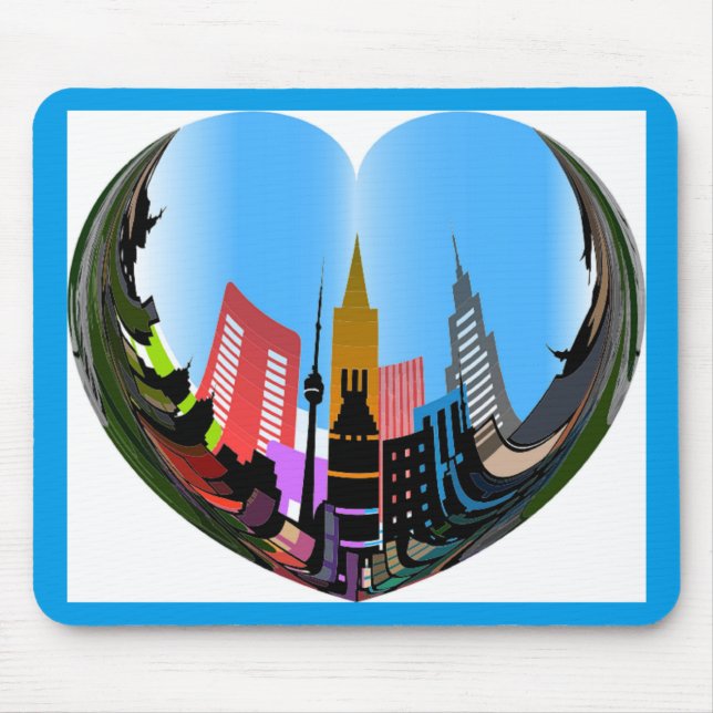 HERZEN DER STADT MOUSEPAD (Vorne)