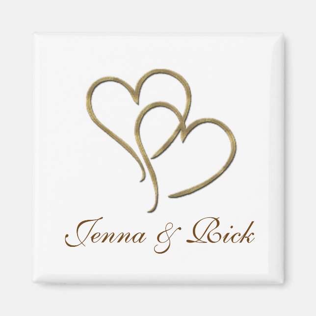 Herzen des Goldes Magnet (Vorne)