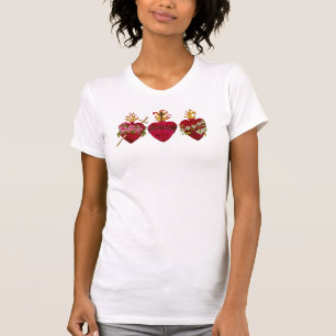 Herzen des T - Shirt der Heiligen Familie