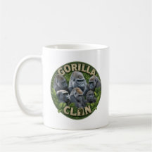 Herzen des Twycross-Gorilla-Clans