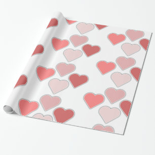 Herzen Geschenkpapier