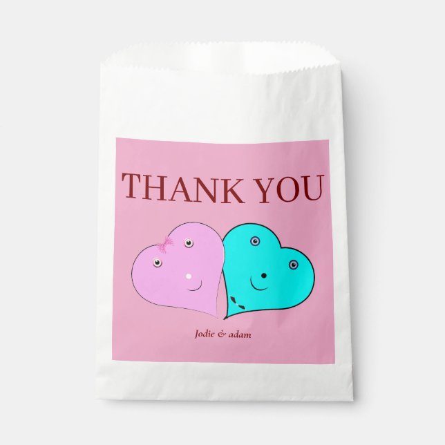 HERZEN GESCHENKTÜTCHEN (Vorderseite)