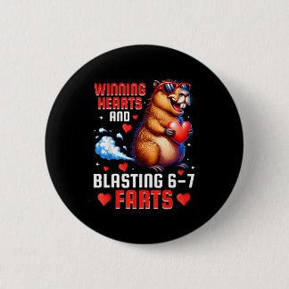 Herzen gewinnen 67 Meme Capybara Kinder Jungen Her Button
