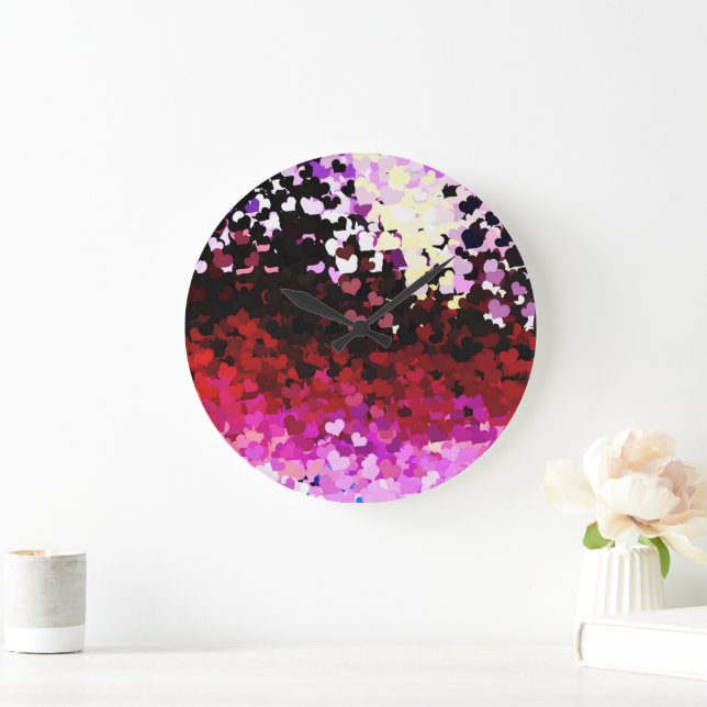 HERZEN GROßE WANDUHR (Zuhause)