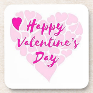 HERZEN "HAPPY VALENTINE S DAY" GETRÄNKEUNTERSETZER