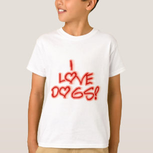 Herzen I Liebe Hunde Hemden und Geschenke T-Shirt