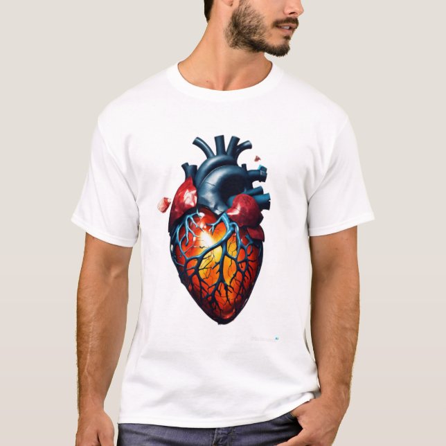 Herzen in Harmonie" T-Shirt (Vorderseite)