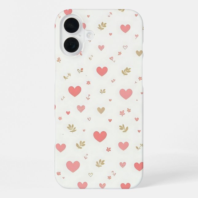 Herzen  iPhone hülle (Rückseite)