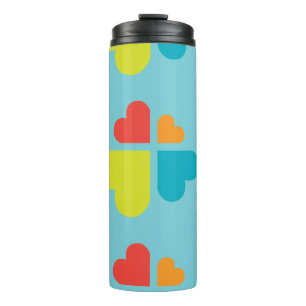 Herzen Kreuz Thermosbecher