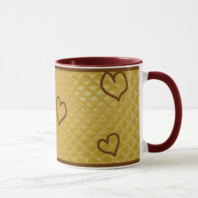 Herzen ~ kundengerecht! tasse (Rechts)