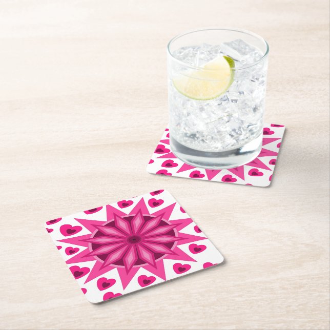 HERZEN LIEBE GIRLFRIEND EHEFRAU JAHRESGIFT PARTY UNTERSETZER (Vor Ort)