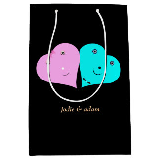 HERZEN MITTLERE GESCHENKTÜTE