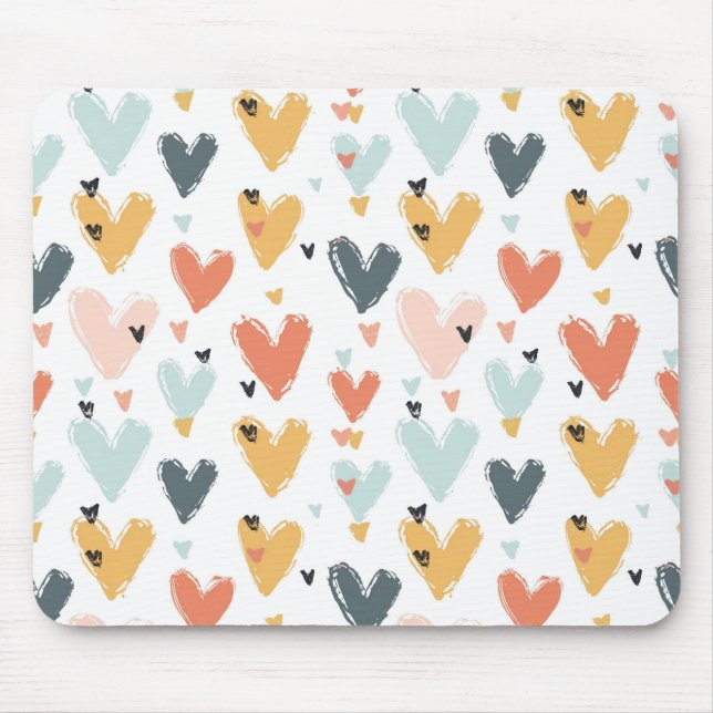 Herzen Mousepad (Vorne)