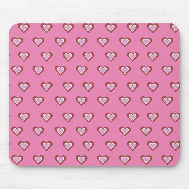 Herzen Mousepad (Vorne)