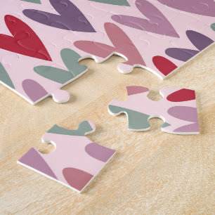 Herzen Muster 1 Puzzle