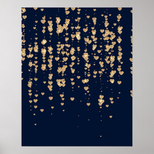 Herzen Muster 23 Poster