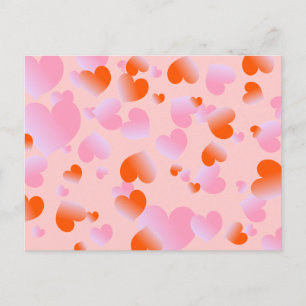 Herzen Postkarte