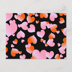 Herzen Postkarte