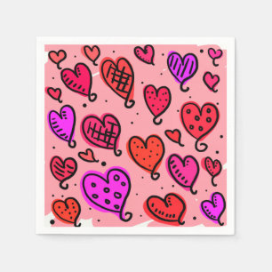 Herzen Serviette