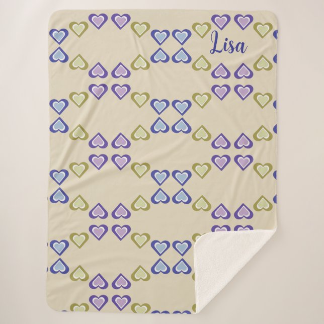 Herzen Sherpadecke (Vorderseite)
