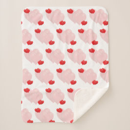 Herzen sind schwere Herzen Sherpadecke