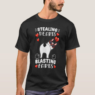 Herzen stehlen, Furz-Knallen Französische Bulldogg T-Shirt