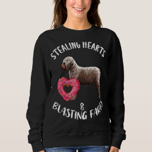 Herzen stehlen, Furzattacken Lagotti Romagnoli V Sweatshirt