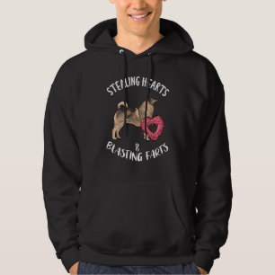 Herzen stehlen Fürze knallen Norwegischer Elchhund Hoodie