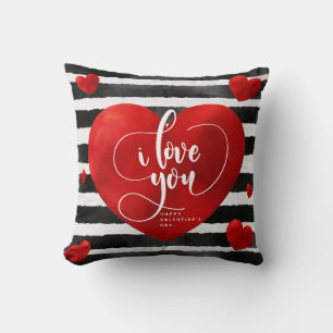 Herzen & Sterne Ich liebe dich Valentinstag Kissen