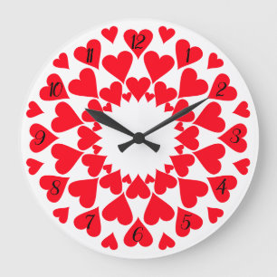 Herzen Uhr