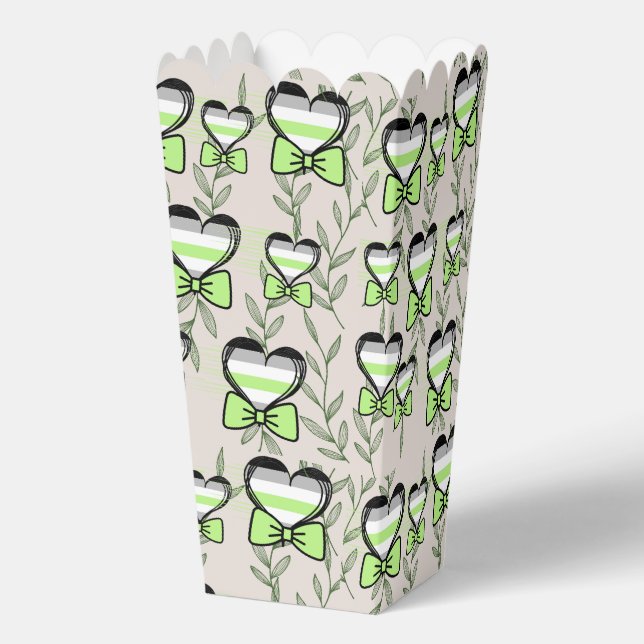 HERZEN UND BLÄTTER GESCHENKSCHACHTEL (Rückseite)