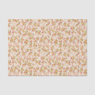 Herzen und Blume Valentinas Enttäuschung Seidenpapier