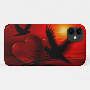 Herzen und Tauben Case-Mate iPhone Hülle