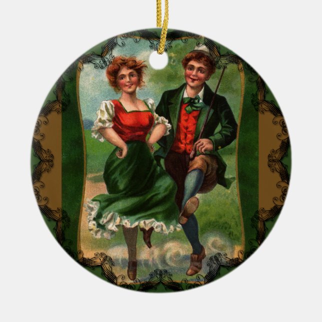 Herzen voller Freude - Irish Dancing Ornament (Vorne)