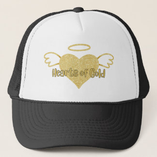 Herzen von Gold Hat Truckerkappe