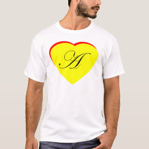 Herzengelb Rot eine Einladung zum MUSEUM Z T-Shirt
