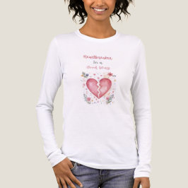 Herzensbrecher auf gute Art — Langarm-T-Shirt Tri-Blend Shirt