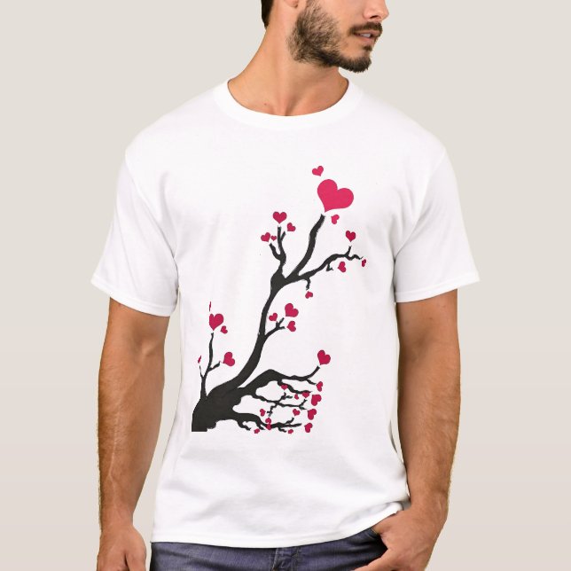 Herzenschwarz T-Shirt (Vorderseite)