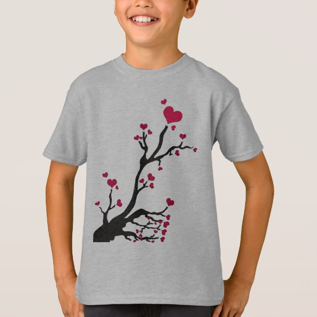 Herzenschwarz T-Shirt (Vorderseite)