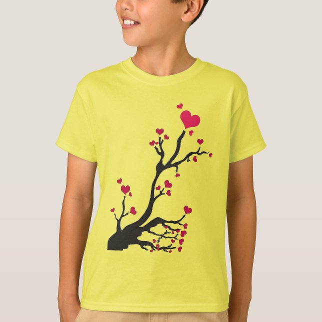 Herzenschwarz T-Shirt (Vorderseite)