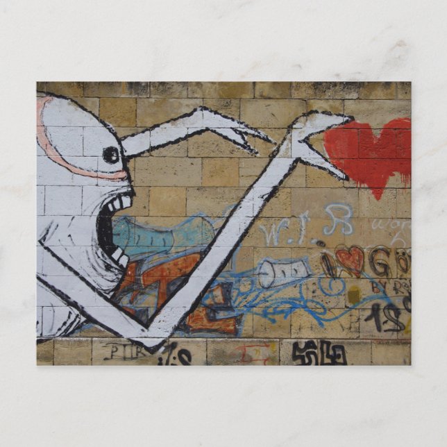 Herzenskenntnis Postkarte (Vorderseite)