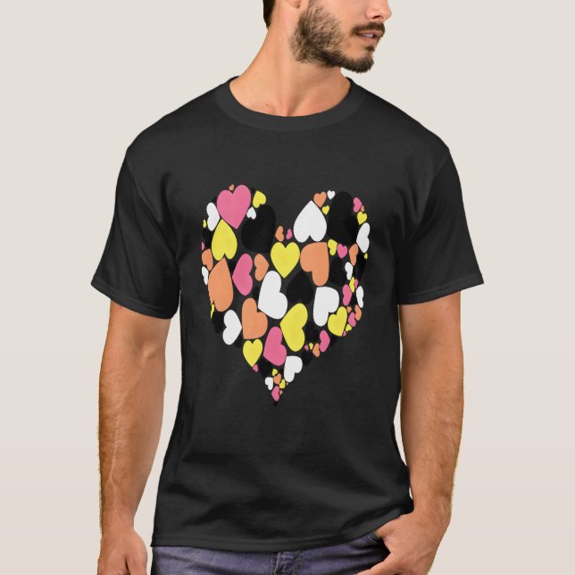 Herzenslust Akiosexuell stolz auf Liebe T-Shirt (Vorderseite)